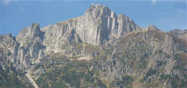 Le Brvent au dessus de Chamonix