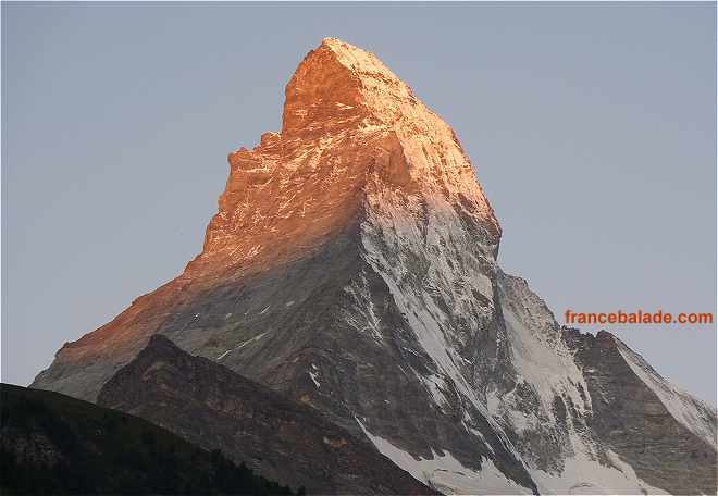 Vue du Matterhorn (Cervin)