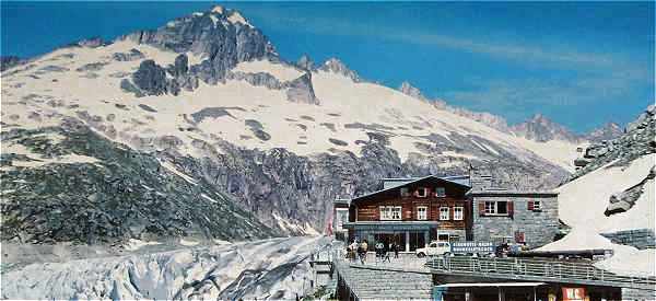 Le Glacier du Rhne au col de la Furka