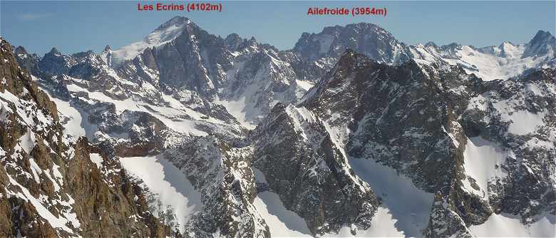 Panorama sur le Massif des Ecrins