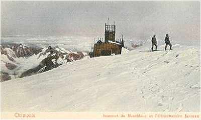 L'observatoire Janssen au sommet du Mont Blanc