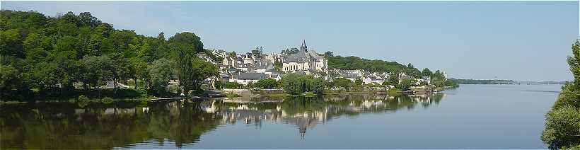 La Vienne rejoint la Loire  Candes-Saint Martin