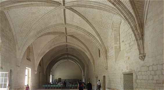 Rfectoire de l'abbaye de Fontevraud
