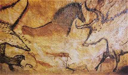 Peinture Prhistorique de la Grotte de Lascaux