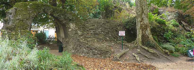 Restes de l'amphithéâtre de Vesuna (Périgueux)