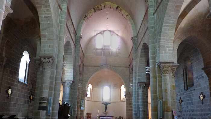 Nef de l'glise Saint Gervais et Saint Protais du Montet