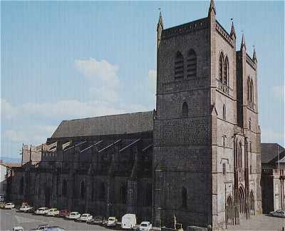 Cathdrale Saint Pierre  Saint Flour