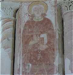 Chapiteau sculpté de l'église abbatiale Saint Pierre à Méobecq