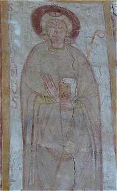 Chapiteau sculpt de l'glise abbatiale Saint Pierre  Mobecq