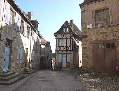 Rues  Saint Benoit du Sault