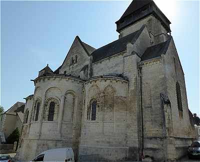 Chevet de l'église Saint Marcel