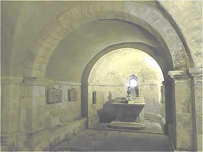 Crypte de l'glise de Saint Marcel