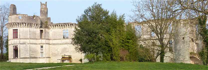 Ruines du chteau de Veuil