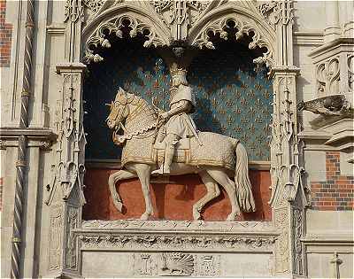 Statue questre de Louis XII