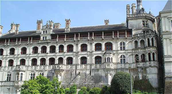 Chateau de Blois, façade nord