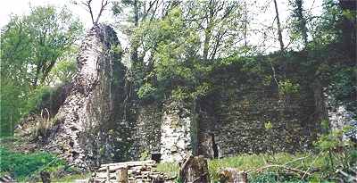 Ruines du chteau de Bury