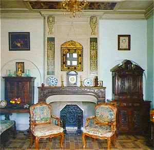 Chateau de Toussay: petit salon