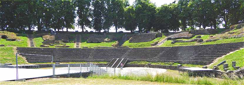 Le thatre d'Augustodunum (Autun)