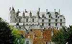 Le Chateau royal de Loches garde le souvenir d'Agn�s Sorel et de Charles VII.