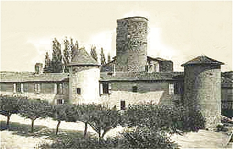 Photographie de l'ancien chteau-fort de Chabanais