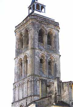 Clocher de l'glise Saint Lger  Cognac