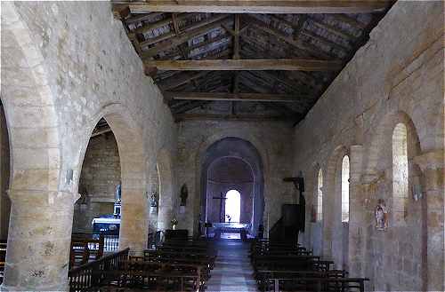 Nef de l'glise Saint Jean-Baptiste de Grassac