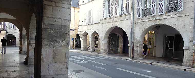 Les Arcades de la rue Chaudrier  La Rochelle