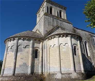 Chevet de l'glise Saint Sulpice de Marignac