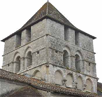 Clocher de l'glise Saint Martin de Marthon