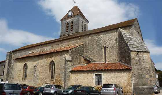 Eglise Saint Jean-Baptiste de Nanteuil en Valle