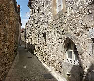 Rue ancienne  Nanteuil en Valle