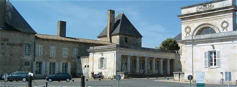 Entre de l'Arsenal de Rochefort