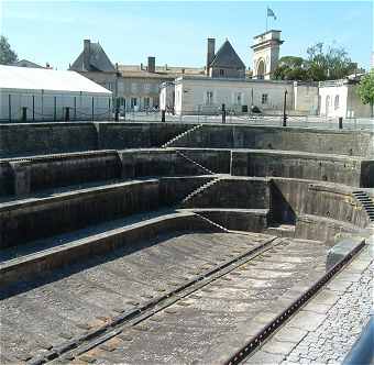 Bassin de radoub de l'Arsenal de Rochefort