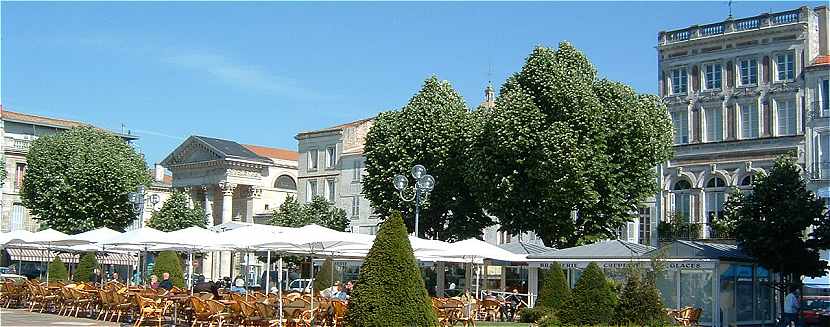 La Place Colbert  Rochefort