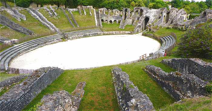 L'amphithatre de Mediolanum (Saintes)