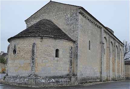 Chevet de l'glise de Sainte Colombe