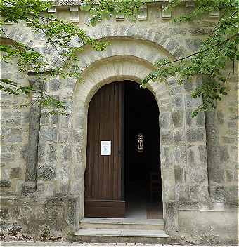 Portail de l'glise de Saint Eutrope