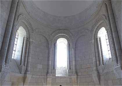 Abside de l'glise Sainte Radegonde de Talmont sur Gironde