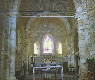 Choeur et abside de l'glise Saint Vivien de Vandr