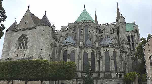 Chevet de la Cathedrale de Chartres