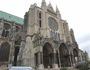 Porche Sud de la Cathdrale de Chartres