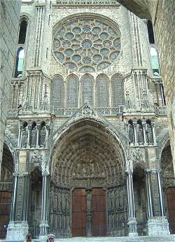 Porche Sud de la Cathdrale de Chartres