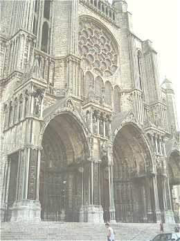 Porche Sud de la Cath�drale de Chartres