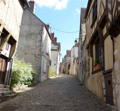 Rue Saint Lubin à Chateaudun