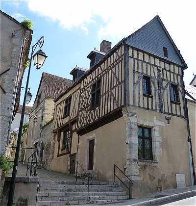 Bas de la rue Saint Lubin  Chateaudun