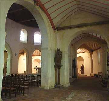 Intrieur de l'glise Saint Georges de Dangeau