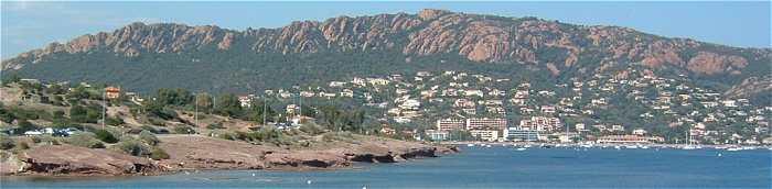 Le Massif de l'Esterel à Agay