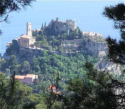 Panorama sur Eze