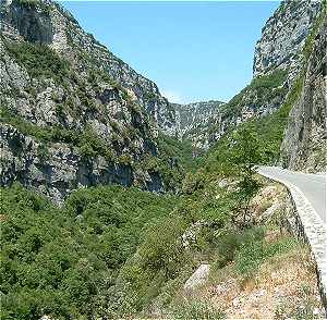 La route des Gorges du Loup