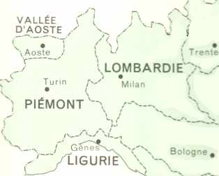 Le Nord-Est de l'Italie